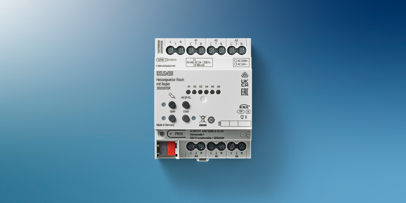 KNX Heizungsaktor 6-fach bei Elektro-Viehrig GmbH in Brand-Erbisdorf