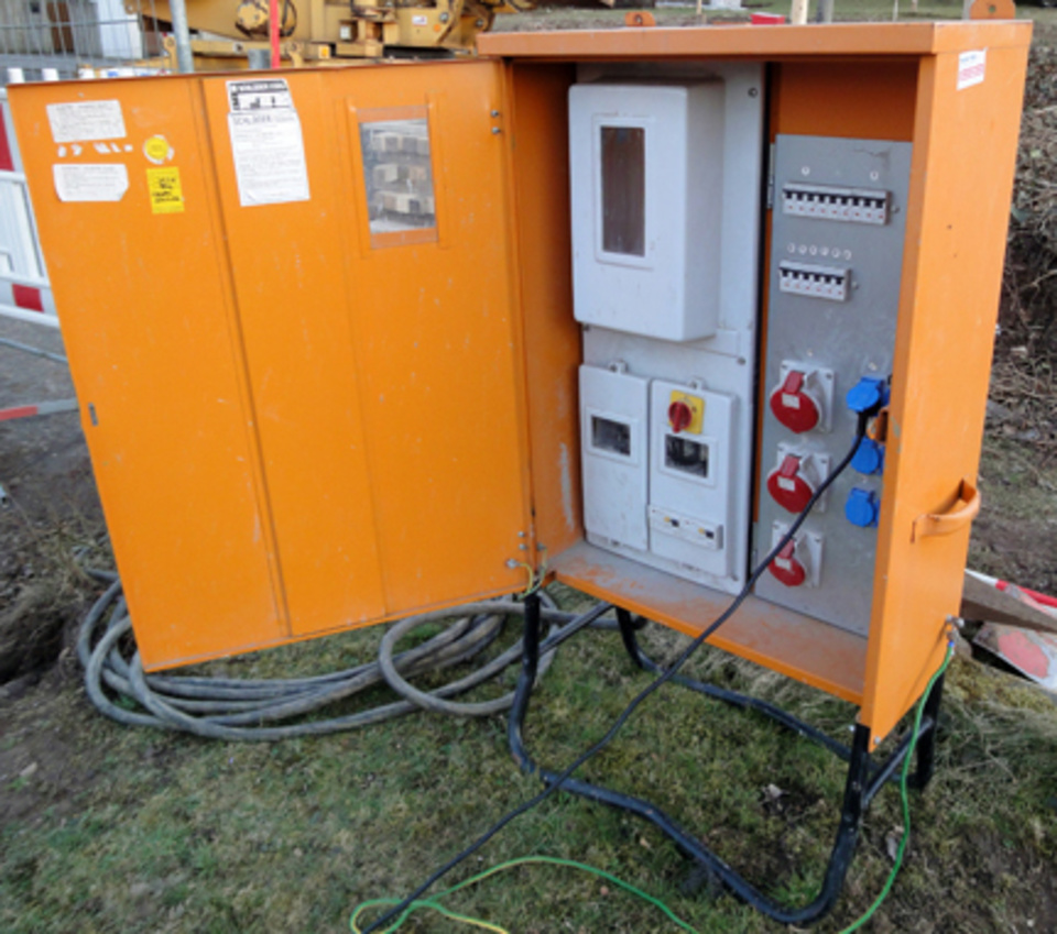 Baustromkasten bei Elektro-Viehrig GmbH in Brand-Erbisdorf
