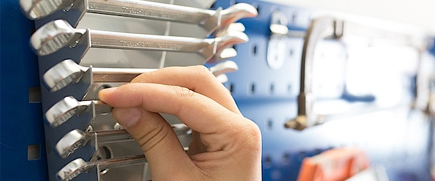 Werkstatt bei Elektro-Viehrig GmbH in Brand-Erbisdorf