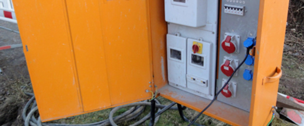 Baustrom bei Elektro-Viehrig GmbH in Brand-Erbisdorf